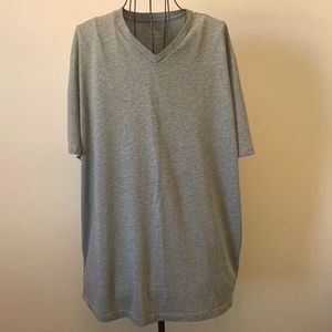 Mens Soft-Washed Jersey V-Neck T-Shirt Medium